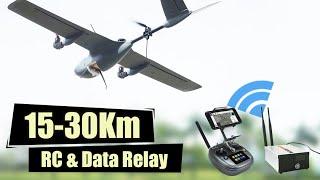 Foxtech RB20 Relay: 15~30Km RC & Data