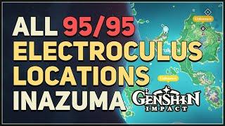 All 95 Electroculus Locations Genshin Impact