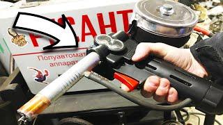 SPOOL GUN tig - Катушечный пистолет с АЛИКА для сварки алюминия на сварочном полуавтомате РЕСАНТА