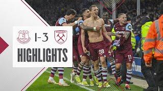 Everton 1-3 West Ham | Souček & Álvarez Hit Stoppage Time Beauties! | Premier League Highlights