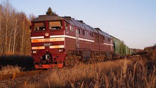 Latvian Railways LDZ Cargo 2ТЭ116-997 in Ogre Municipality