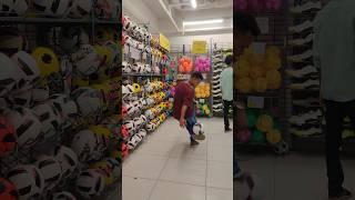 freestyle  in decathlon  #sandeepfreestyler #ytshorts #freestyle #shorts #skills #decathlon