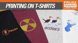 How to Create your Own T-shirt Motif with a 3D printer?