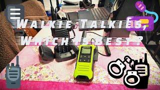 Walkie Talkie Which One Should You Get #hamradio #walkietalkies