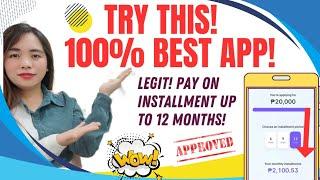 100% Best App! ₱20,000 Loan amount on your First Application & 12 months to pay!