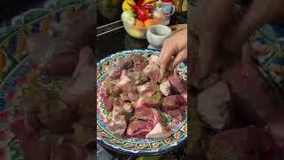 Казан кебаб в мантоварке  или мясо на пару