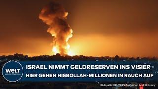 BUNKERBRECHER AUF GELDSPEICHER: Israel nimmt Gold und Bargeldreserven der Hisbollah ins Visier