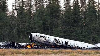 6 MINUTES AGO! 4 Russian Cargo Planes with North Korean Missiles HITS at AirBase Runway near Ukraine