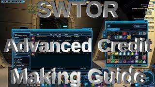 Swtor - Advanced Credit Making Guide, how to make credits with credits!