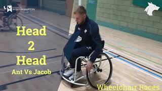 WLV Sport Head2Head - Challenge 2: Wheelchair Racing