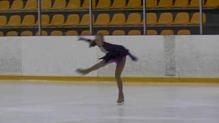 MIRONOVA Anastasija, LAT, Beginners Girls 2003 2006, Ice Prince & Princess 2017