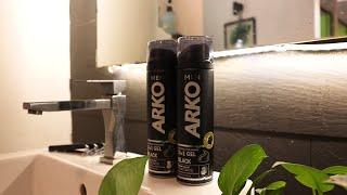 Arko Men 2-in-1 Shaving Gel Black