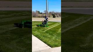 BUCH’D UP Lawn Care #johndeere #mowing #grass #stripes
