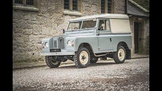 Land Rover Series 2a 88" Hard Top Original Patina Galvanised Chassis 2 Owners FOR SALE!