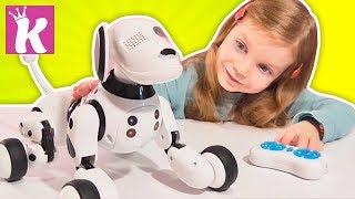 Интерактивная Собака Робот. Игрушки для детей. Robotic Dog for Kids