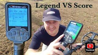 Nokta Legend vs Nokta Score Metal Detectors