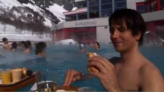 Champagner-Frühstück, Burgerbad Therme Leukerbad