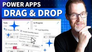 Drag and Drop in #PowerApps #CanvasApps #ModelDrivenApps