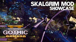 NEW BC: SWARM SHIP | Skalgrim Mod Showcase | Battlefleet Gothic: Armada 2