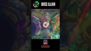 Illaoi the Healing Boss: 1v5 and Still Standing!  #LeagueOfLegends #Unstoppable