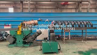 Continuous Helix Flight Making Machine, Seamless Screw Blade Cold Rolling Mill