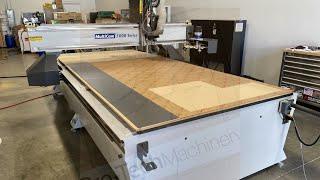 MultiCam 5000 series flat table CNC Router