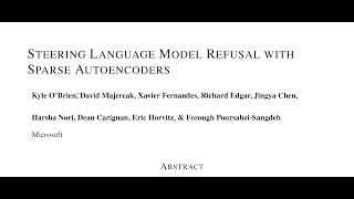 Steering Language Model Refusal with Sparse Autoencoders