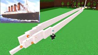 Roblox | Build A Boat For Treasure | Let's Build A Lusitania!