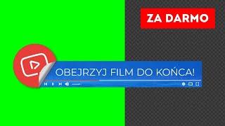 Wstawka Do filmu na YT Za Darmo: Obejrzyj film do końca