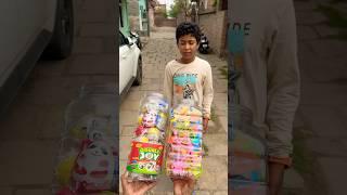 Kinder Joy versus mixed toy  || #shorts #youtubeshorts ￼