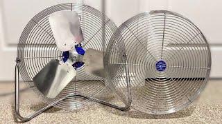 Patton 20” HV Fan | Restoration: Disassemble, Clean, Oil & Replace Feet