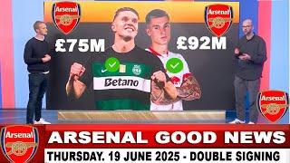 THIS MORNING: 100% DOUBLE DEAL CONFIRMED! Sesko Agent Speaks +Partey Replacement Found