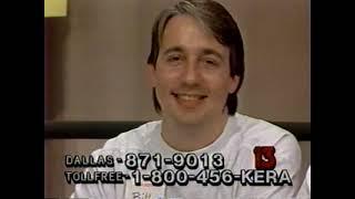 Me being a PBS Pledge Drive Ham 1990s