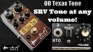 Mathis AudioTech OD Texas Tone:SRV Tone at any volume! Killer Fender amp cranked Tone! **PART 1**