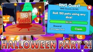  HALLOWEEN RNG PART 2! ️ RNG QUESTS MACHINE!  UPDATE 132! IN REBIRTH CHAMPIONS X! (ROBLOX)