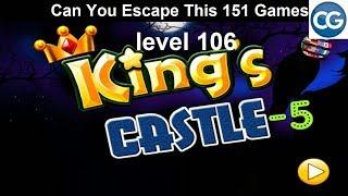 [Walkthrough] Can You Escape This 151 Games level 106 - King's castle 5 - Complete Game