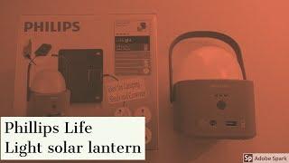 Review of the Phillips Life Light solar lantern