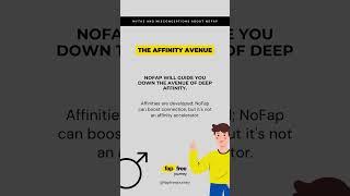 The Affinity Avenue Avenue of deep affinity with NoFap  Boost connection, yes. Accelerator, no