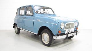 A Stylish and Original Series One Renault 4 in a Wonderful Preserved Condition - SOLD!