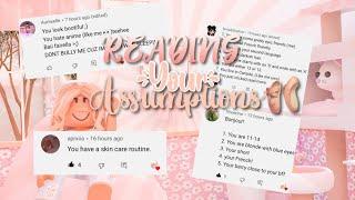 READING your ASSUMPTIONS ABOUT ME! ||Fairella
