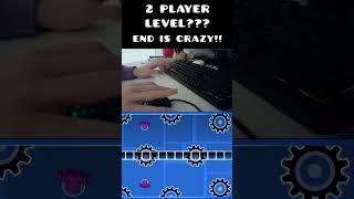 IMPOSSIBLE 2 PLAYER CHALLENGE  #shorts #gd #geometrydash #2player