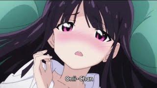 WANT TO HOLD MY BREASTS?Yuri Anime Kiss Scene With Ghost | yuri kiss 