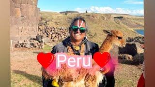 Guruji in Peru with Paramahamsa Sri Swami Vishwananda