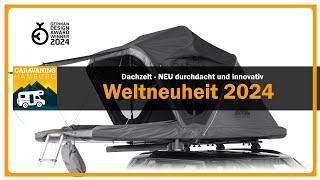 Weltneuheit 2024- Revolution des Campings: Roof Space 2 - Das ultimative Fusion - Dachzelt 