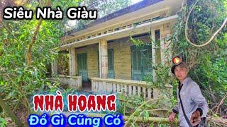 Khủng khiếp ngôi nhà siêu giàu bỏ hoang "còn nhiều tiền bạc cắt" không thiếu thứ gì