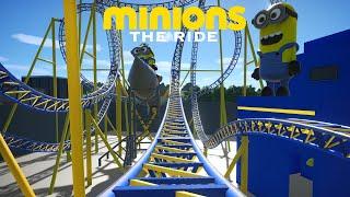 【Universal】プラネットコースター ジェットコースター 「ミニオンズ・ザ・ライド」 / "Minions the ride" Roller Coaster at Planet Coaster