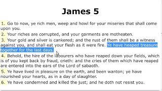 James 5   Rich in Last Days defraud labourers