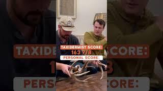 Scoring an Ozark Mountain Buck like a Taxidermist?