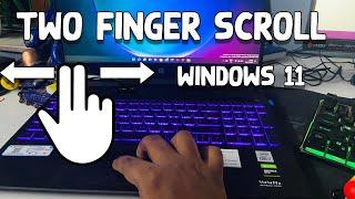 How To Fix Two Finger Scroll Not Working Windows 11