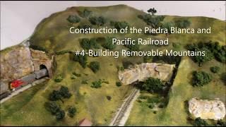 Construction of the PB&P RR Phase #4 Building Removable Mountains